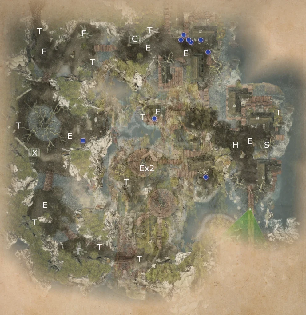 Map of The Return of Morgana le Fay from King Arthur Knight's Tale game.