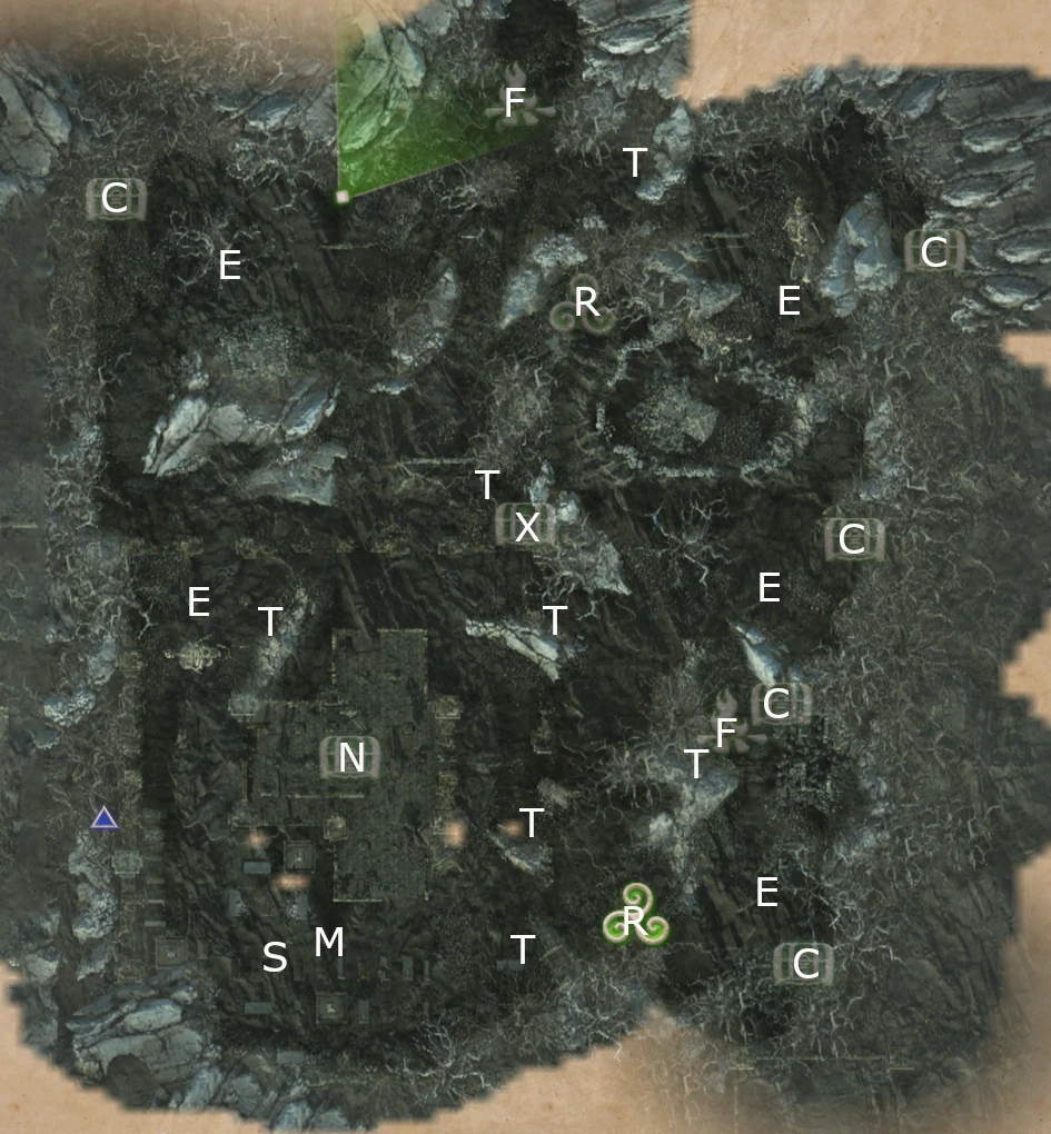 Map of Balor's Champion from King Arthur Knight's Tale game.